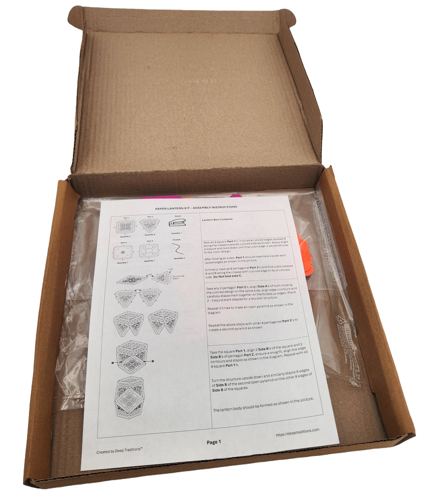 Large Traditional DIY Lantern Kit