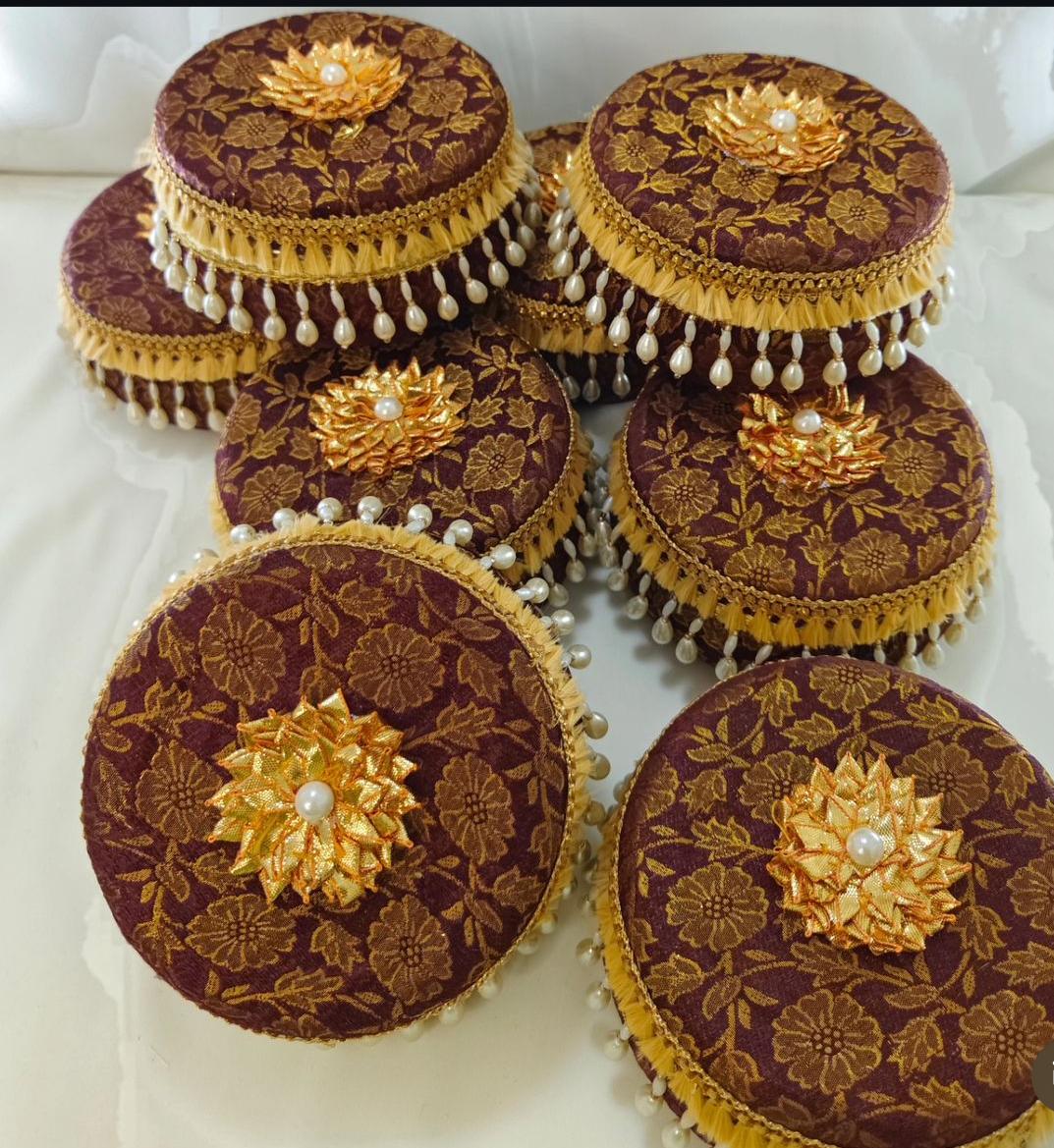 Silk boxes with Steel Interior