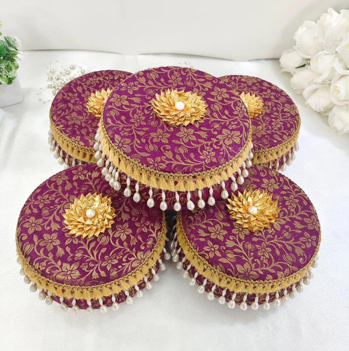 Silk boxes with Steel Interior