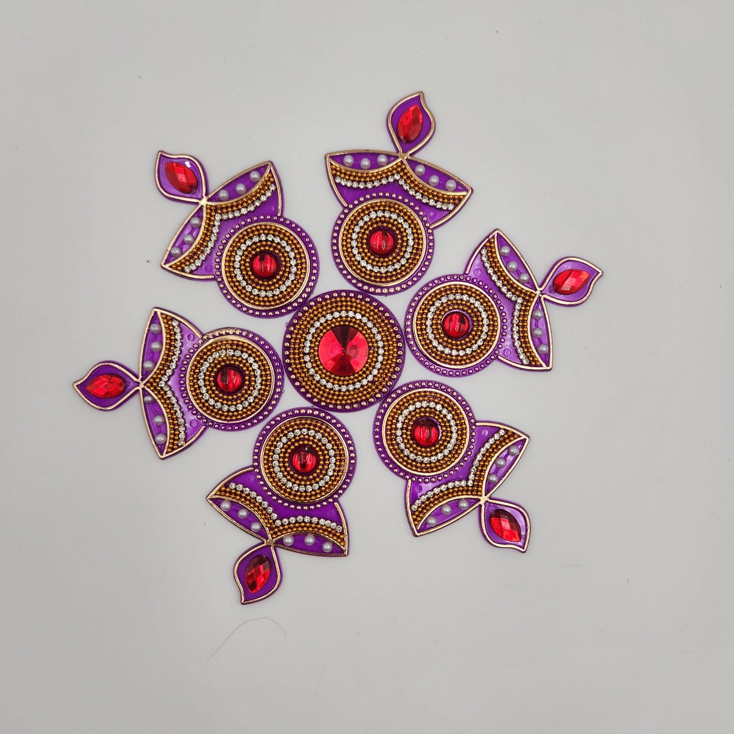 Diwali Acrylic Rangolis Diya