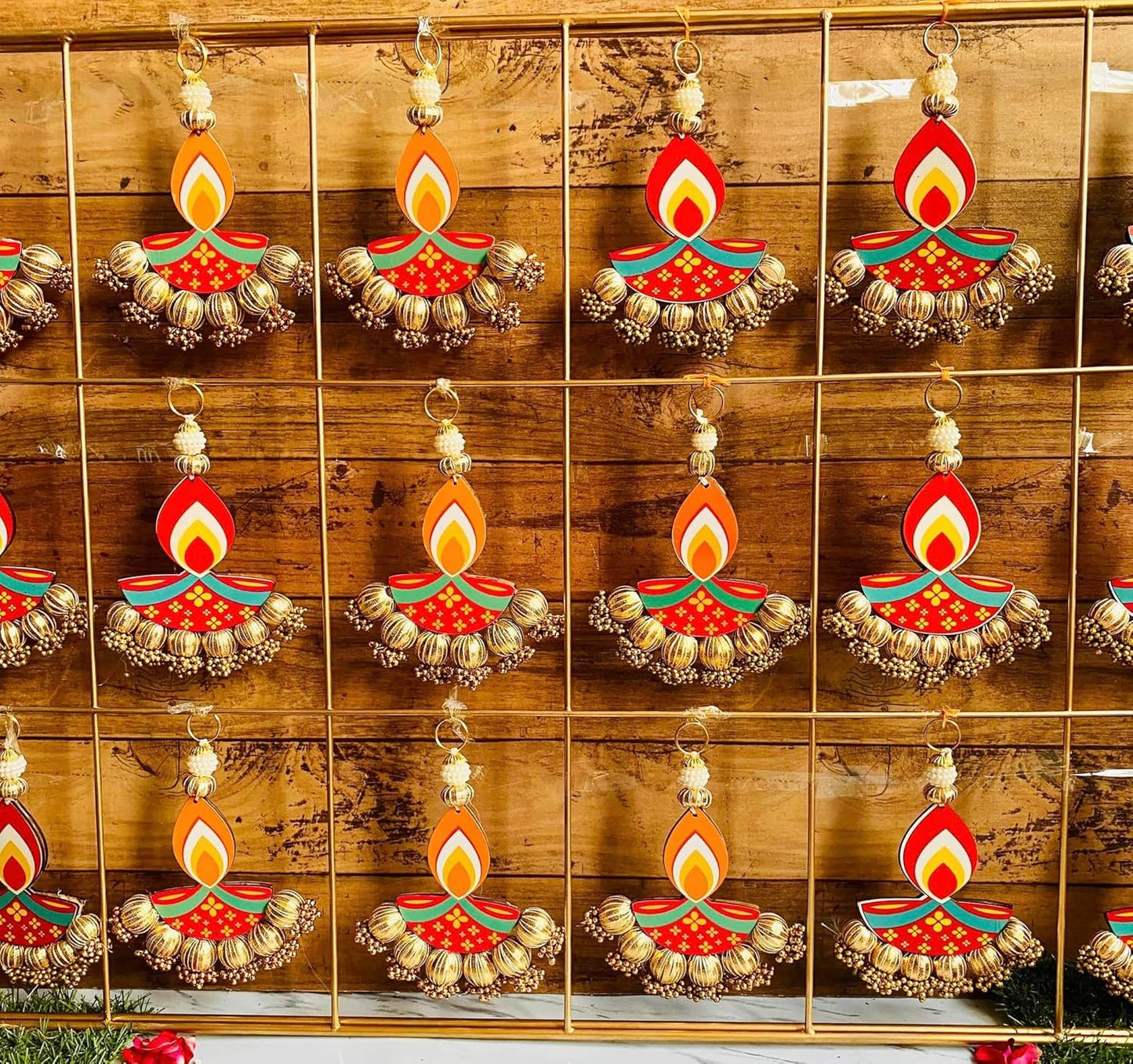 Set of 5 Hanging Diya