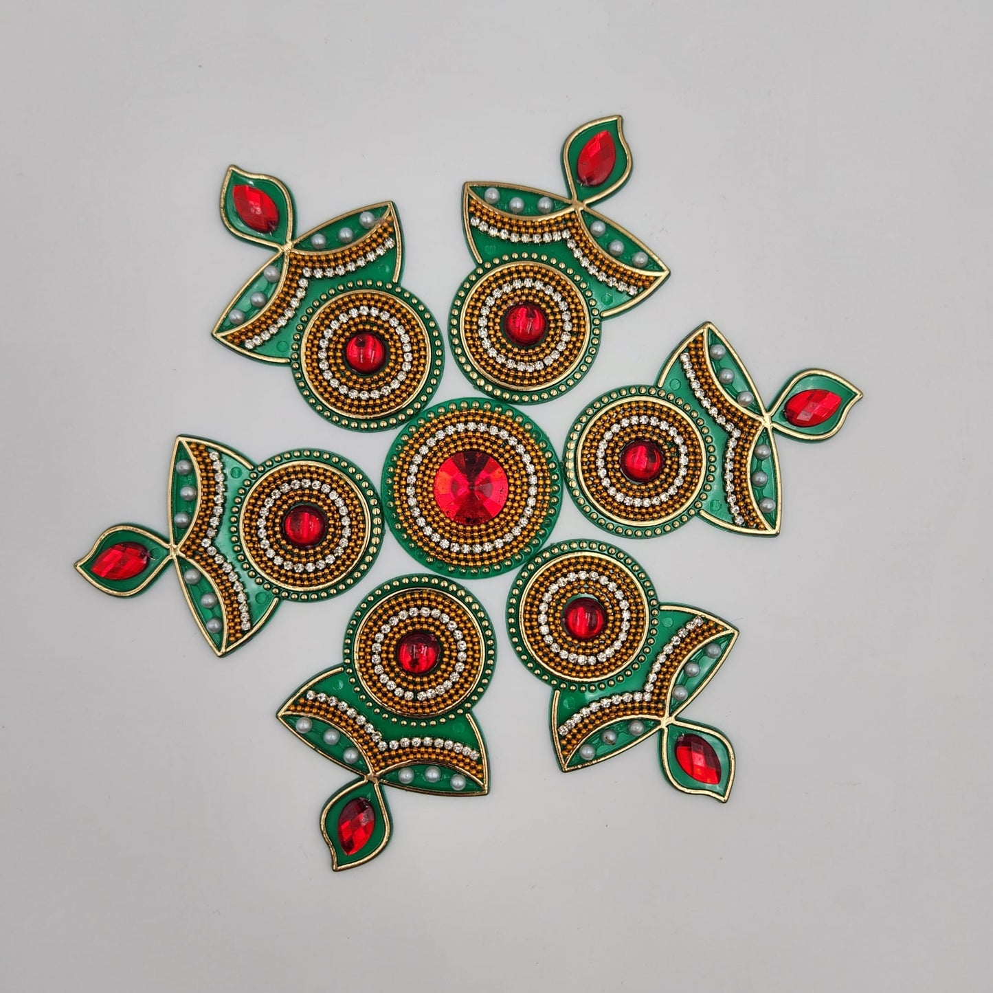 Diwali Acrylic Rangolis Diya